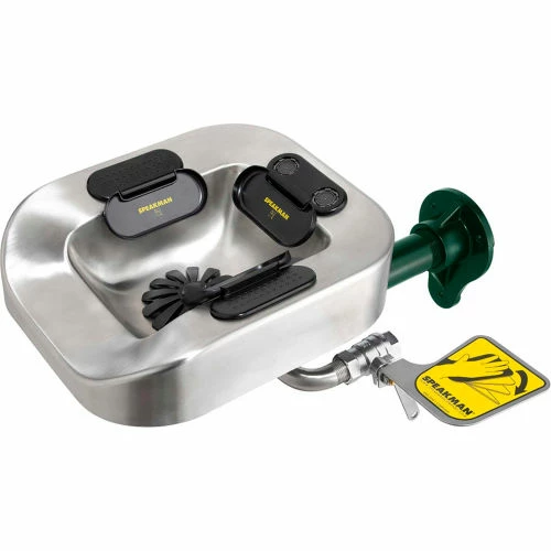 Speakman Optimus Wall Mounted Eye & Face Wash with Stainless Steel Bowl SE-1050