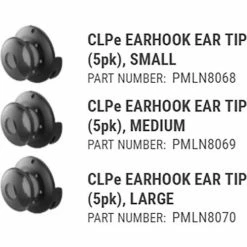 Motorola Solutions Motorola CLPe Earbud Kit (Contains PMLN8068, PMLN8069, PMLN8070) For use with CLPe Portable Radios