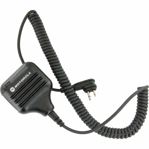 Motorola Solutions HKLN4687A Remote Speaker Mic for use with DTR600 DTR700 Portable Radios