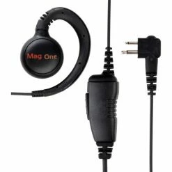Motorola Solutions Motorola Mag One Swivel Earpiece With In-Line Microphone and PTT for BPR40 and CP185 Portable Radios