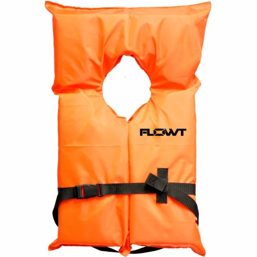 Flowt 40000-UNV AK1 Life Vest, Orange, Universal Adult