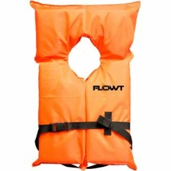 Flowt 40000-UNVPK AK1 Life Vest, Orange, Universal Adult 4 pack