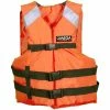 Flowt 41100-YTH Commercial Offshore Life Vest, Type I, Orange, Youth