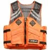 Flowt 41500-S/M Commercial Comfort Mesh Deluxe Life Vest, Type III, Orange, Small/Medium