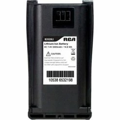 RCA Handheld Radio Battery, Lithium-Ion High Capacity 2000mAh