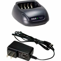 RCA CH2001 Rapid Single Charging Cup Handheld Radio Rapid Charger Package for RCA BR200