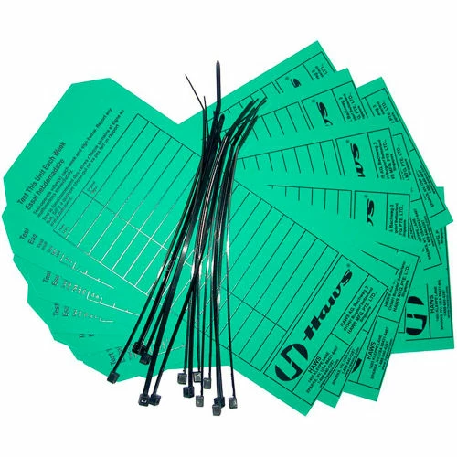 Haws SP170 Waterproof Test Tag, Space For Date And Initials Of Inspector