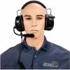 RCA HS65NR-X03S High Noise Reduction Two-Way Radio Headset, Over the Head, Dual Muff