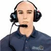 RCA HS75NR-X03S High Noise Reduction Two-Way Radio Headset, Behind the Head, Dual Muff